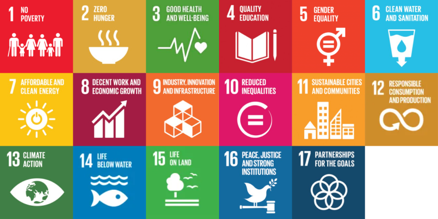 지속가능발전목표(UN-SDGs) : 하단 내용 참조