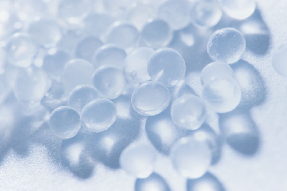 Granules of polyketone, Hyosung’s innovative engineering plastic and the world’s first to be commercialized