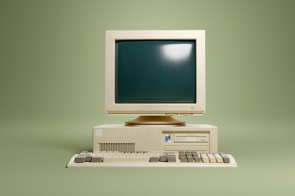 Personal computer produced during Hyosung’s early entry into the Korean IT market