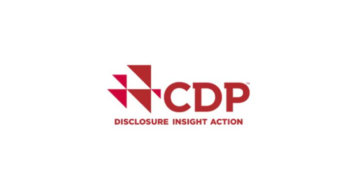 전 세계 주요 기업의 기후변화대응 전략을 평가하는 기관인 CDP(탄소정보공개프로젝트)의 공식 로고