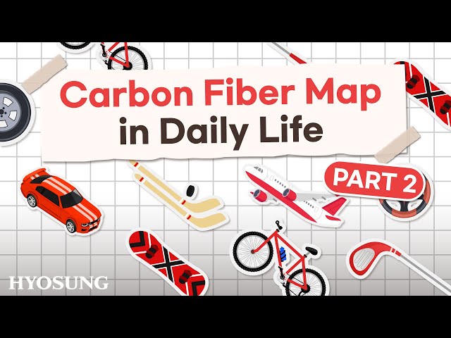 Carbon Fiber Map in Daily Life - PART2