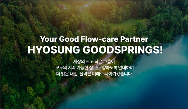 Good Flow-care Partner, Hyosung Goodsprings