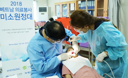 Hyosungs Smile Expedition Provides Medical Care in Vietnam in the 8th Year