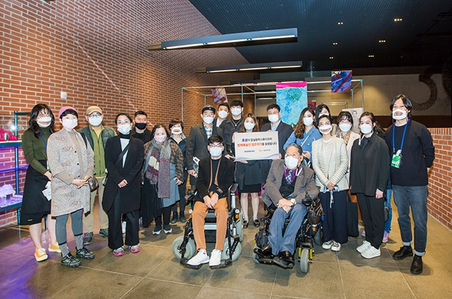 Hyosung provides financial support for disabled artists for 3 years