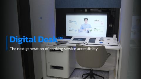 Hyosung TNS Digital desk is shaping the future smart self‑service banking experiences
