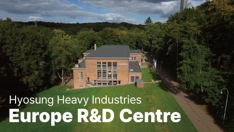 Hyosung Heavy Industries Europe R&D Centre, located at the Arnhem Electricity Campus in Netherlands